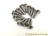 15 STRATOCASTER TELECASTER PICKGUARD SCREWS CHROME